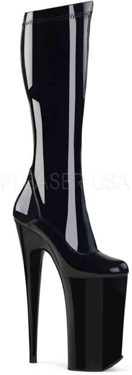 EU 36 = US 6 | BEYOND-2000 | 10 Heel, 6 1/4 PF Knee High Boot, Side Zip